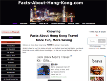 Tablet Screenshot of facts-about-hong-kong.com